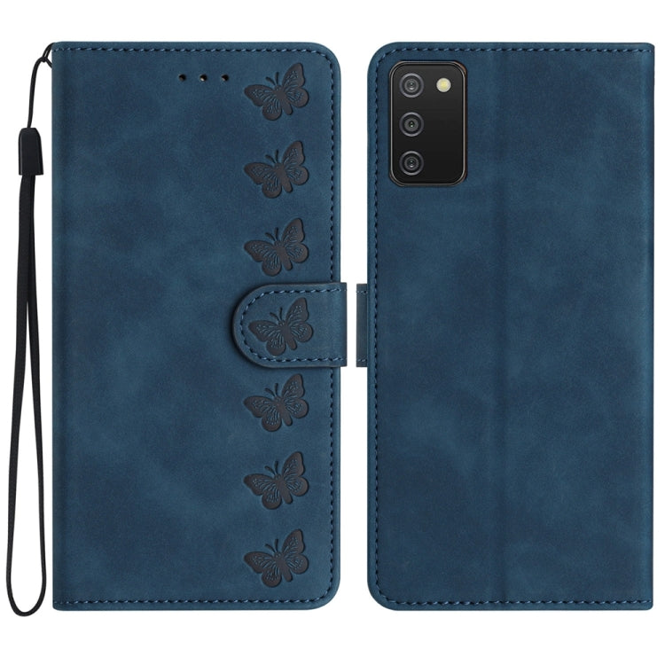 Custodia portafoglio in pelle per Samsung Galaxy A02s e A03