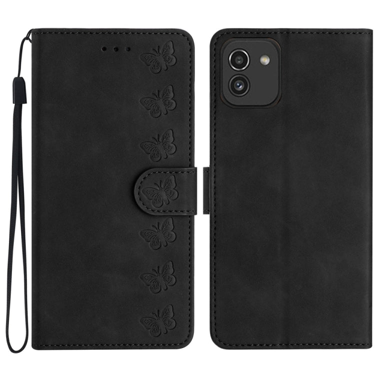 Custodia portafoglio in pelle per Samsung Galaxy A02s e A03