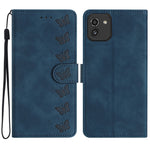 Custodia portafoglio in pelle per Samsung Galaxy A02s e A03
