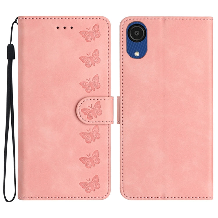 Custodia portafoglio in pelle per Samsung Galaxy A02s e A03