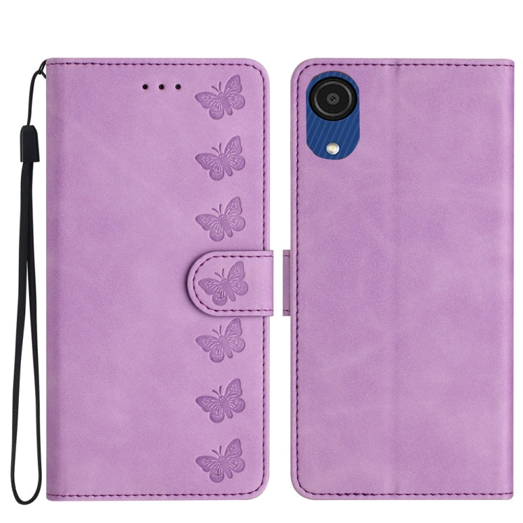 Custodia portafoglio in pelle per Samsung Galaxy A02s e A03