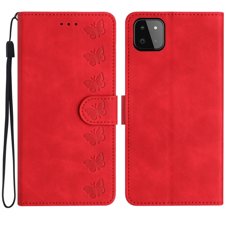 Custodia portafoglio in pelle per Samsung Galaxy A22 5G
