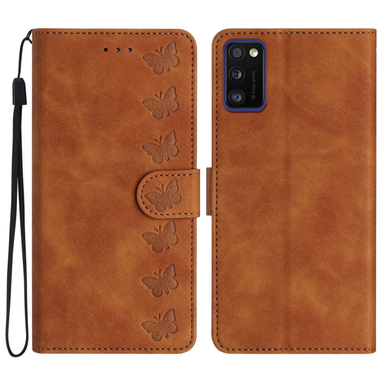 Custodia portafoglio in pelle per Samsung Galaxy A41