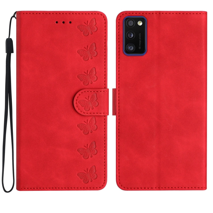 Custodia portafoglio in pelle per Samsung Galaxy A41