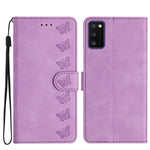 Custodia portafoglio in pelle per Samsung Galaxy A41