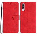 Custodia per telefono in pelle goffrata con sette farfalle, For Samsung Galaxy A52 5G, For Samsung Galaxy A53, For Samsung Galaxy A54, For Samsung Galaxy A70
