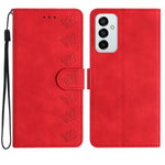 Custodia per telefono in pelle goffrata con sette farfalle, For Samsung Galaxy A71, For Samsung Galaxy A72 5G, For Samsung Galaxy A73 5G, For Samsung Galaxy M23