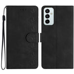 Custodia per telefono in pelle goffrata con sette farfalle, For Samsung Galaxy A71, For Samsung Galaxy A72 5G, For Samsung Galaxy A73 5G, For Samsung Galaxy M23