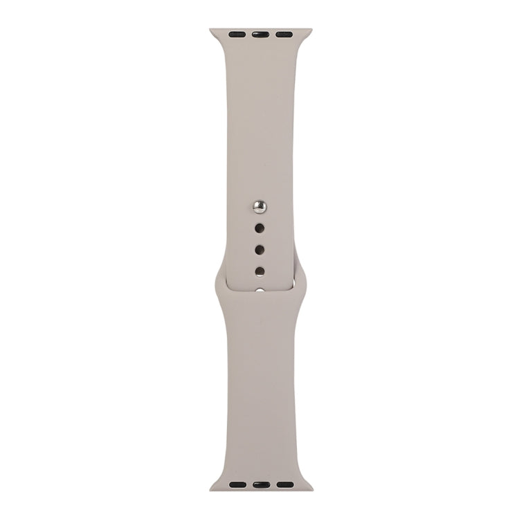 Cinturino di ricambio per orologio in silicone, sezione lunga (uomo), For Apple Watch Series 8&7 41mm / SE 2&6&SE&5&4 40mm / 3&2&1 38mm