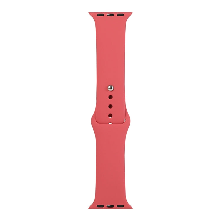 Cinturino di ricambio per orologio in silicone, sezione lunga (uomo), For Apple Watch Series 8&7 41mm / SE 2&6&SE&5&4 40mm / 3&2&1 38mm
