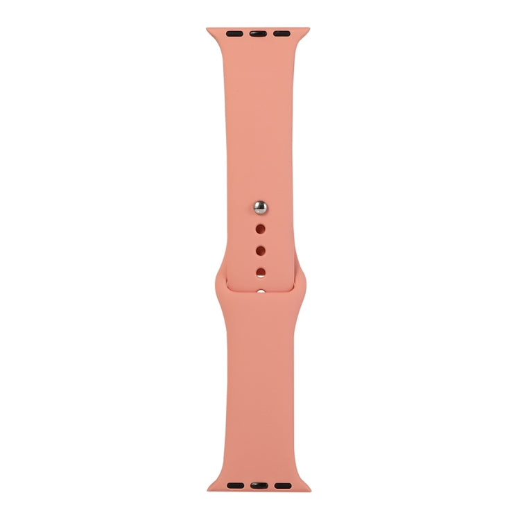 Cinturino di ricambio per orologio in silicone, sezione lunga (uomo), For Apple Watch Series 8&7 41mm / SE 2&6&SE&5&4 40mm / 3&2&1 38mm