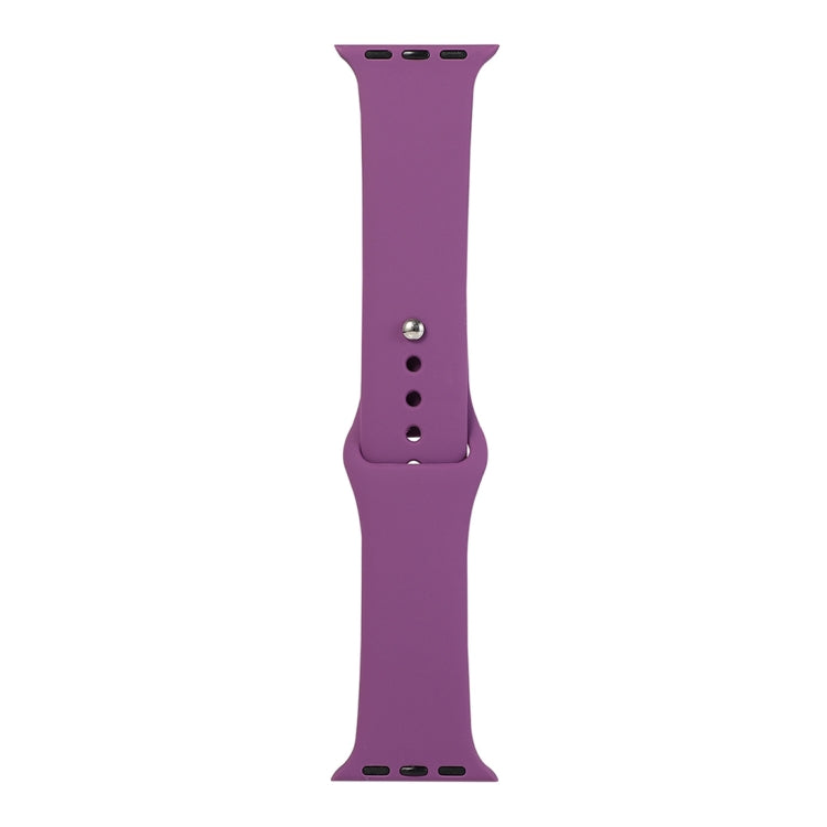 Cinturino di ricambio per orologio in silicone, sezione lunga (uomo), For Apple Watch Series 8&7 41mm / SE 2&6&SE&5&4 40mm / 3&2&1 38mm