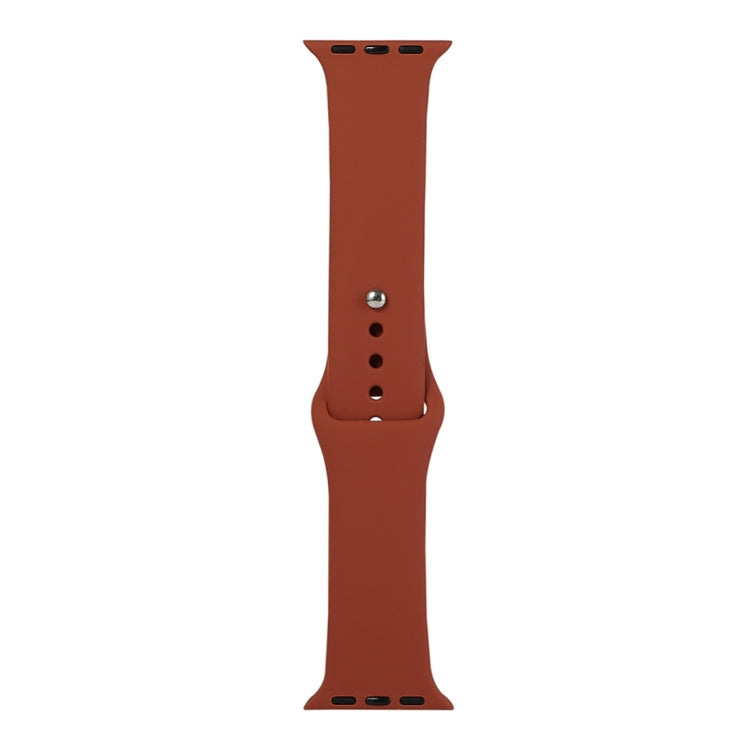 Cinturino di ricambio per orologio in silicone, sezione lunga (uomo), For Apple Watch Series 8&7 41mm / SE 2&6&SE&5&4 40mm / 3&2&1 38mm