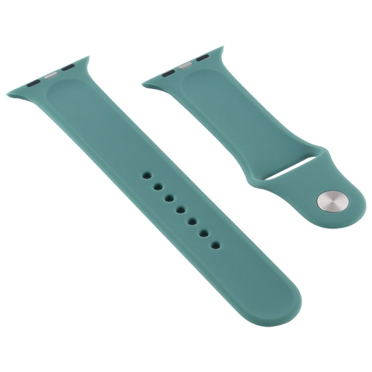 Cinturino di ricambio per orologio in silicone, sezione lunga (uomo), For Apple Watch Ultra 49mm / Series 8&7 45mm / SE 2&6&SE&5&4 44mm / 3&2&1 42mm