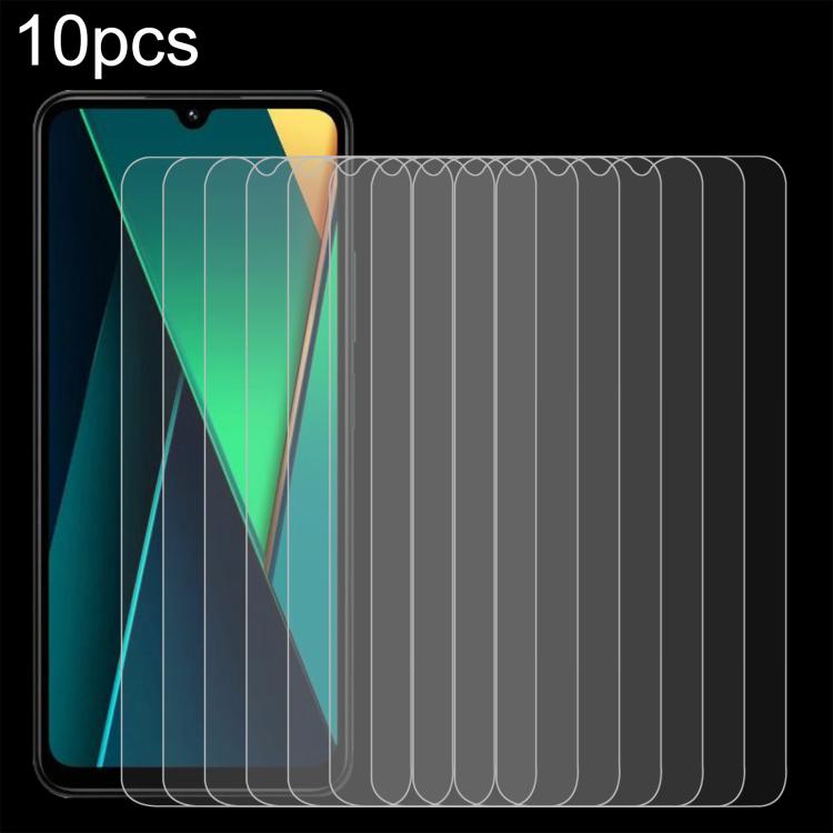 Pellicola in vetro temperato 10 pezzi per Xiaomi e Redmi