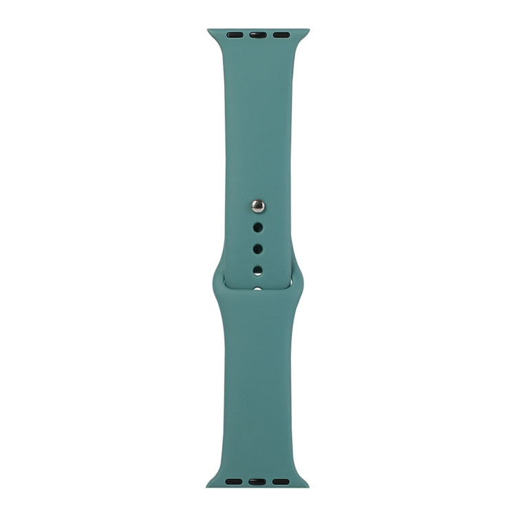Cinturino di ricambio per orologio in silicone, sezione lunga (uomo), For Apple Watch Series 8&7 41mm / SE 2&6&SE&5&4 40mm / 3&2&1 38mm
