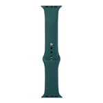 Cinturino di ricambio per orologio in silicone, sezione lunga (uomo), For Apple Watch Series 8&7 41mm / SE 2&6&SE&5&4 40mm / 3&2&1 38mm