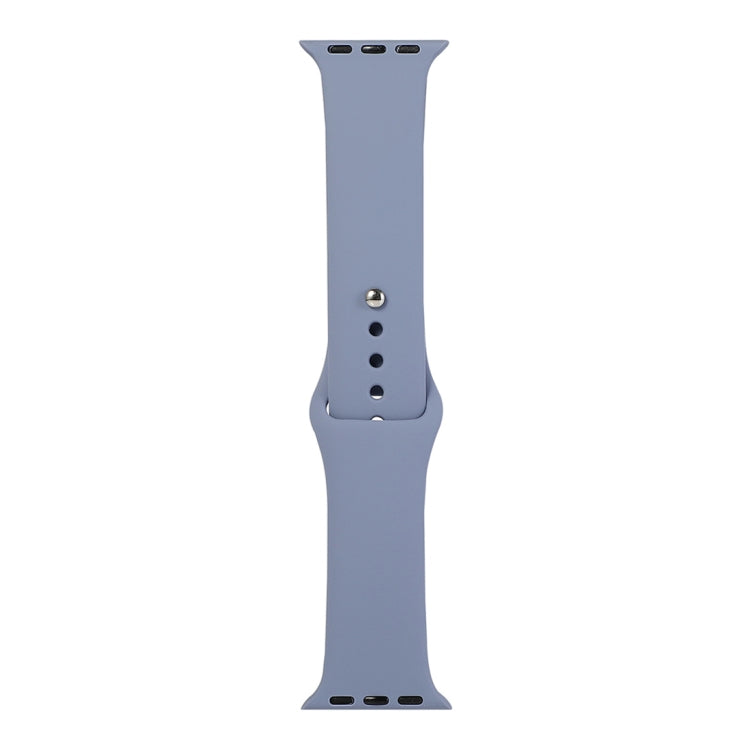 Cinturino di ricambio per orologio in silicone, sezione lunga (uomo), For Apple Watch Series 8&7 41mm / SE 2&6&SE&5&4 40mm / 3&2&1 38mm