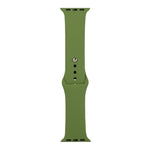Cinturino di ricambio per orologio in silicone, sezione lunga (uomo), For Apple Watch Series 8&7 41mm / SE 2&6&SE&5&4 40mm / 3&2&1 38mm
