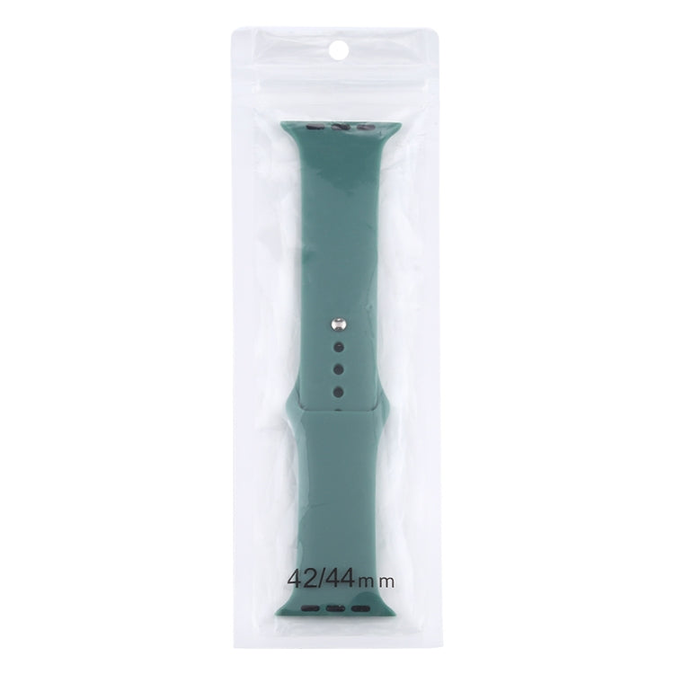 Cinturino di ricambio per orologio in silicone, sezione lunga (uomo), For Apple Watch Ultra 49mm / Series 8&7 45mm / SE 2&6&SE&5&4 44mm / 3&2&1 42mm
