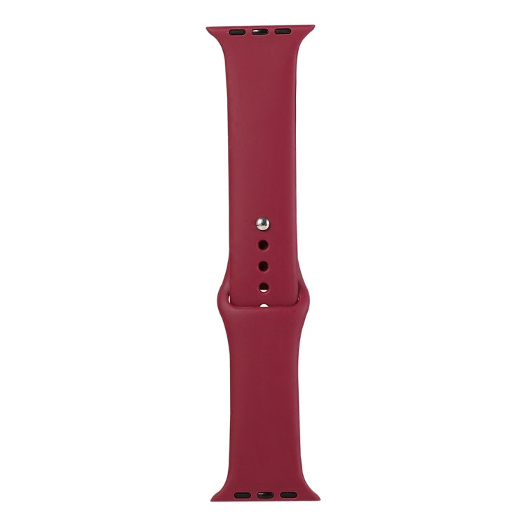 Cinturino di ricambio per orologio in silicone, sezione lunga (uomo), For Apple Watch Ultra 49mm / Series 8&7 45mm / SE 2&6&SE&5&4 44mm / 3&2&1 42mm