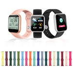 Cinturino di ricambio per orologio in silicone, sezione lunga (uomo), For Apple Watch Ultra 49mm / Series 8&7 45mm / SE 2&6&SE&5&4 44mm / 3&2&1 42mm