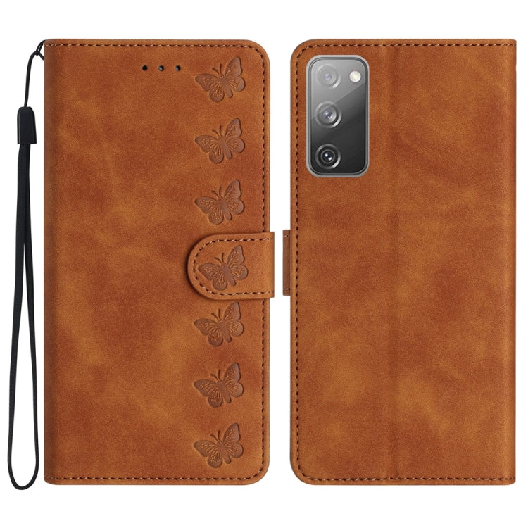 Custodia portafoglio in pelle per Samsung Galaxy S20 FE