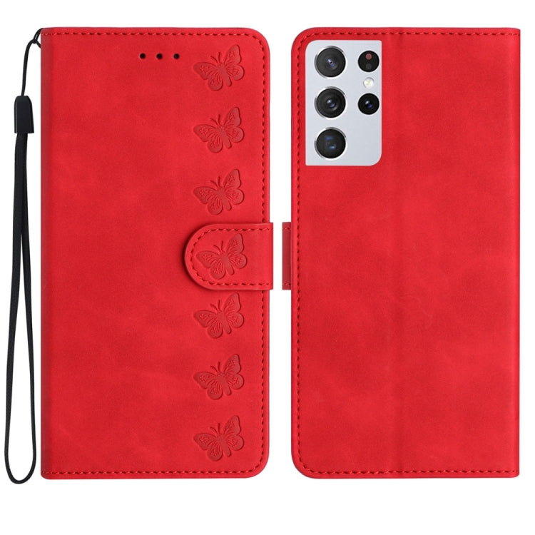 Custodia portafoglio in pelle per Samsung Galaxy S21 Ultra 5G