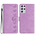 Custodia portafoglio in pelle per Samsung Galaxy S21 Ultra 5G