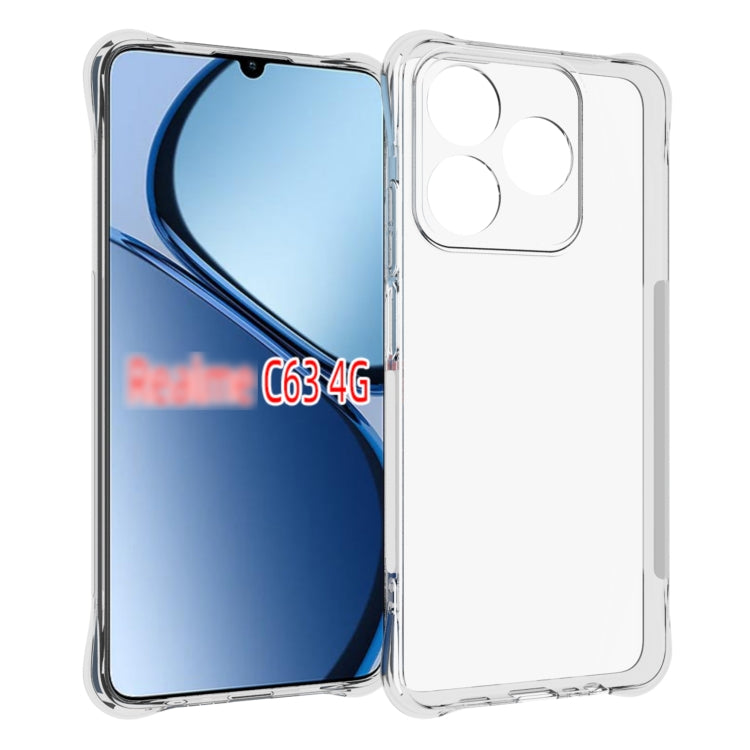 Custodia per telefono in TPU ispessimento antiscivolo antiurto, For Realme P4R 5G, For Realme 16T 5G, For Realme C100i 4G / C100x 4G, For Realme C100 4G, For Realme P4 Lite 4G, For Realme 16 Pro+ 5G, For Realme 16 Pro 5G, For Realme P4x 5G             ...