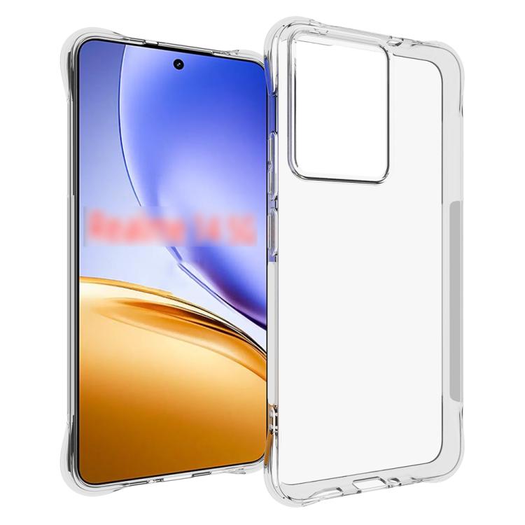 Custodia per telefono in TPU ispessimento antiscivolo antiurto, For Realme P4R 5G, For Realme 16T 5G, For Realme C100i 4G / C100x 4G, For Realme C100 4G, For Realme P4 Lite 4G, For Realme 16 Pro+ 5G, For Realme 16 Pro 5G, For Realme P4x 5G             ...