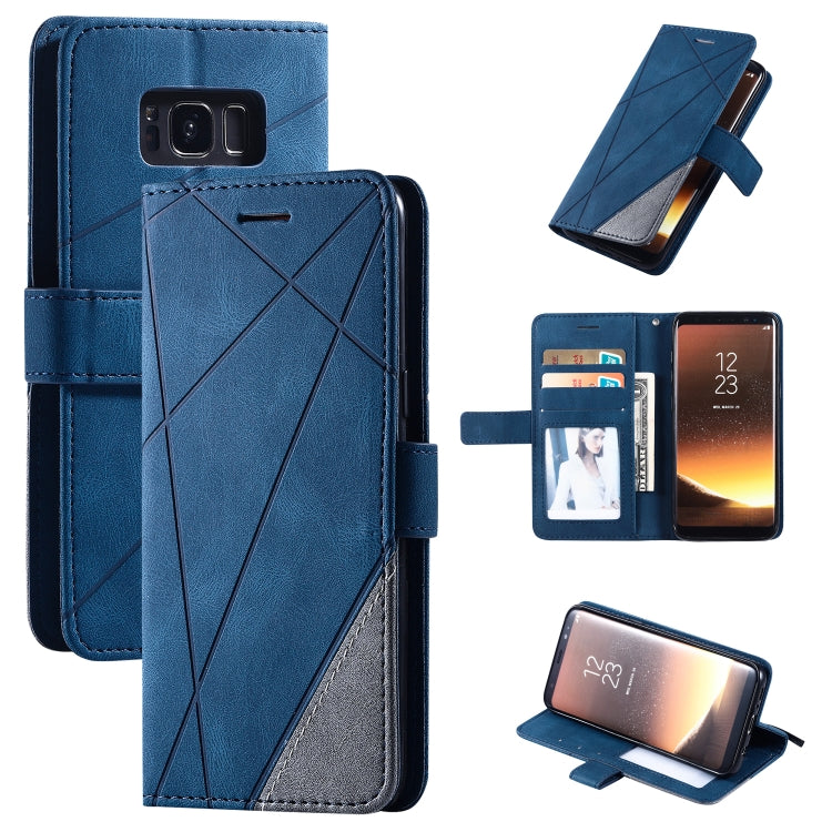 Custodia portafoglio in pelle con supporto per Samsung Galaxy S8