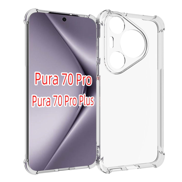 Custodia per telefono in TPU ispessimento antiscivolo antiurto, For Huawei Pura 90 Pro Max / Pura 90 Ultra, For Huawei Pura 90 Pro, For Huawei Mate 80 Pro Max, For Huawei Mate 80 / 80 Pro, For Huawei Mate 70 Air 5G, For Huawei Pura 80 Pro 5G           ...