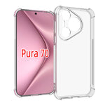 Custodia per telefono in TPU ispessimento antiscivolo antiurto, For Huawei Pura 90 Pro Max / Pura 90 Ultra, For Huawei Pura 90 Pro, For Huawei Mate 80 Pro Max, For Huawei Mate 80 / 80 Pro, For Huawei Mate 70 Air 5G, For Huawei Pura 80 Pro 5G           ...