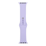 Cinturino di ricambio per orologio in silicone, sezione corta (femmina), For Apple Watch Series 8&7 41mm / SE 2&6&SE&5&4 40mm / 3&2&1 38mm