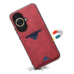 Custodia per telefono con supporto per slot per schede con copertina posteriore Denior PU, For Huawei nova 11, For Huawei nova 11 Pro / 11 Ultra
