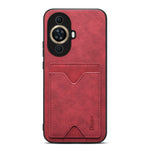 Custodia per telefono con supporto per slot per schede con copertina posteriore Denior PU, For Huawei nova 11, For Huawei nova 11 Pro / 11 Ultra