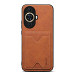 Custodia per telefono con supporto per slot per schede con copertina posteriore Denior PU, For Huawei nova 11, For Huawei nova 11 Pro / 11 Ultra