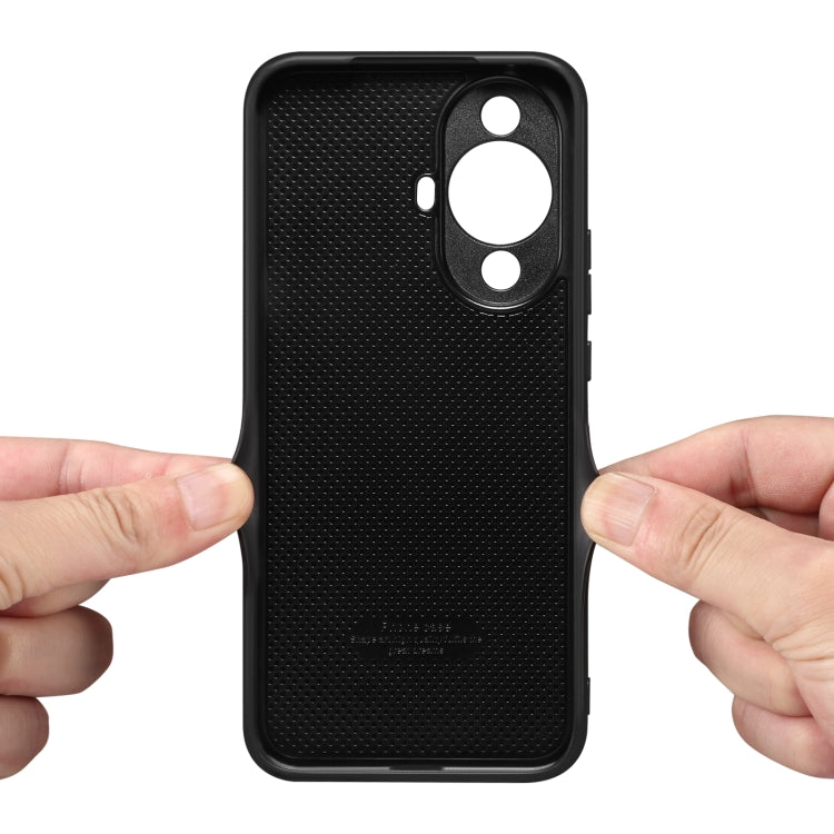 Custodia per telefono con supporto per slot per schede con copertina posteriore Denior PU, For Huawei nova 11, For Huawei nova 11 Pro / 11 Ultra