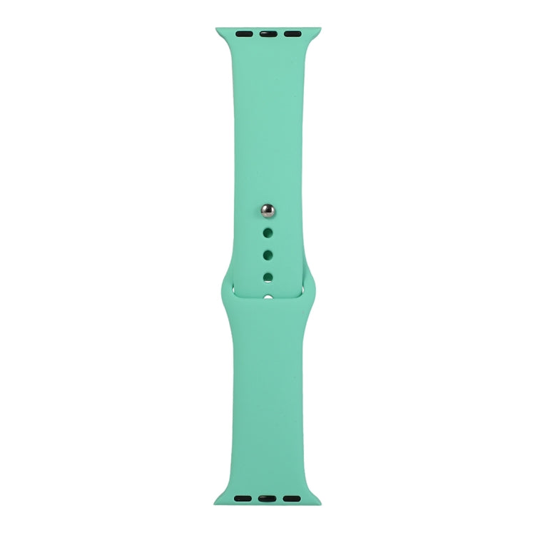 Cinturino di ricambio per orologio in silicone, sezione corta (femmina), For Apple Watch Series 8&7 41mm / SE 2&6&SE&5&4 40mm / 3&2&1 38mm, For Apple Watch Ultra 49mm / Series 8&7 45mm / SE 2&6&SE&5&4 44mm / 3&2&1 42mm