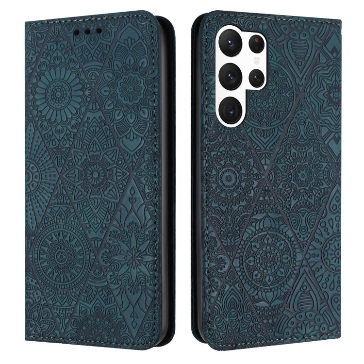 Custodia portafoglio in pelle per Samsung Galaxy S22+ 5G