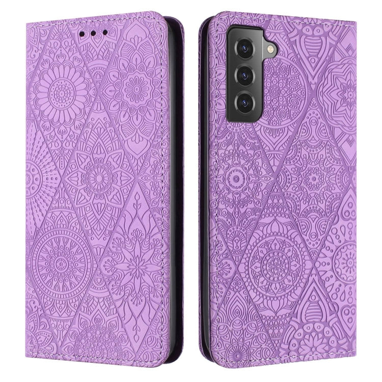 Custodia portafoglio in pelle per Samsung Galaxy S21 5G