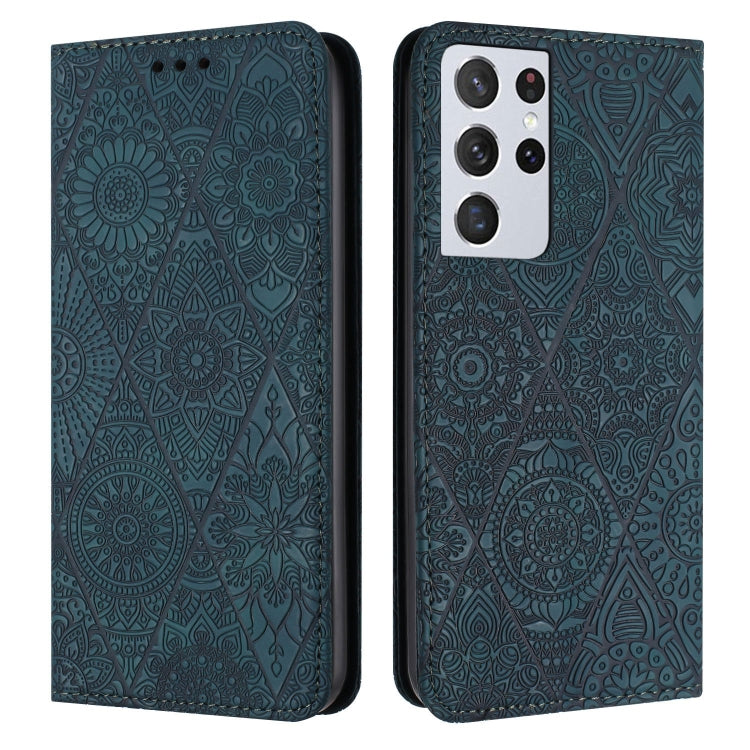 Custodia portafoglio in pelle per Samsung Galaxy S21 5G