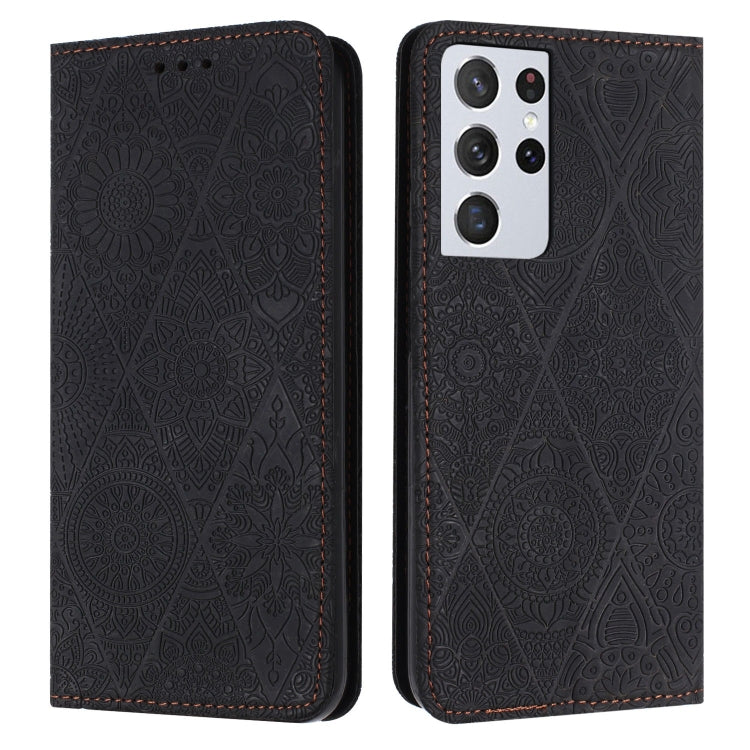 Custodia portafoglio in pelle per Samsung Galaxy S21 5G