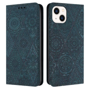 Custodia in pelle goffrata per iPhone 14