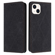 Custodia in pelle goffrata per iPhone 14