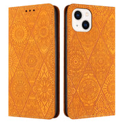 Custodia in pelle goffrata per iPhone 14