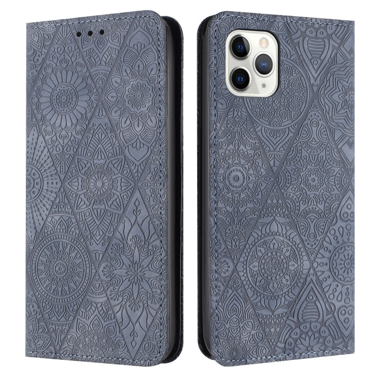 Custodia in pelle etnica per iPhone 13 e 12