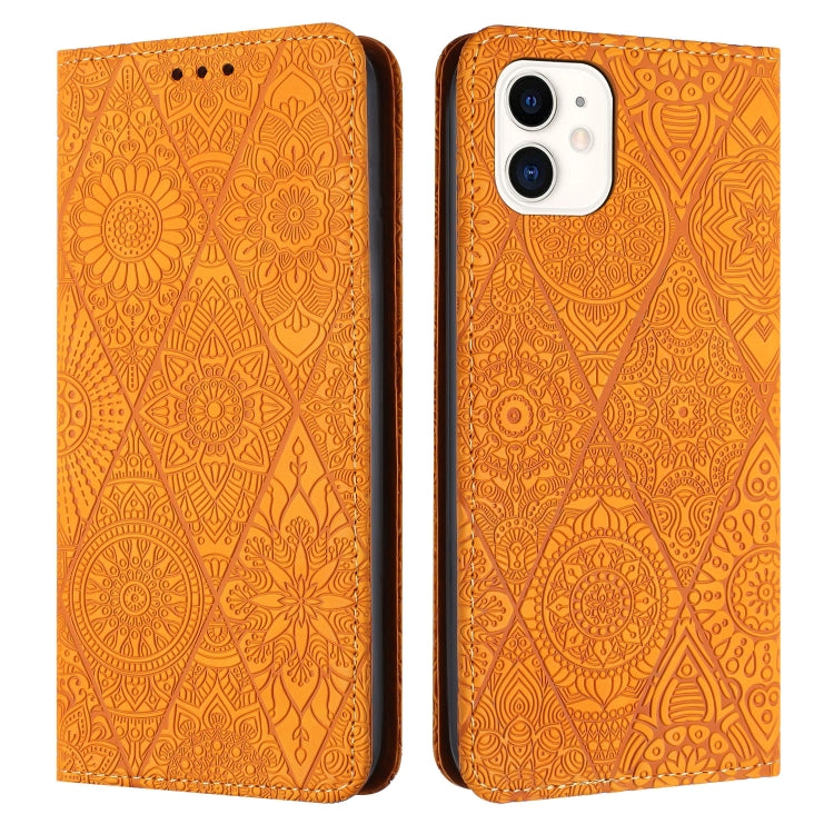 Custodia in pelle goffrata per iPhone 12 Pro Max e 11
