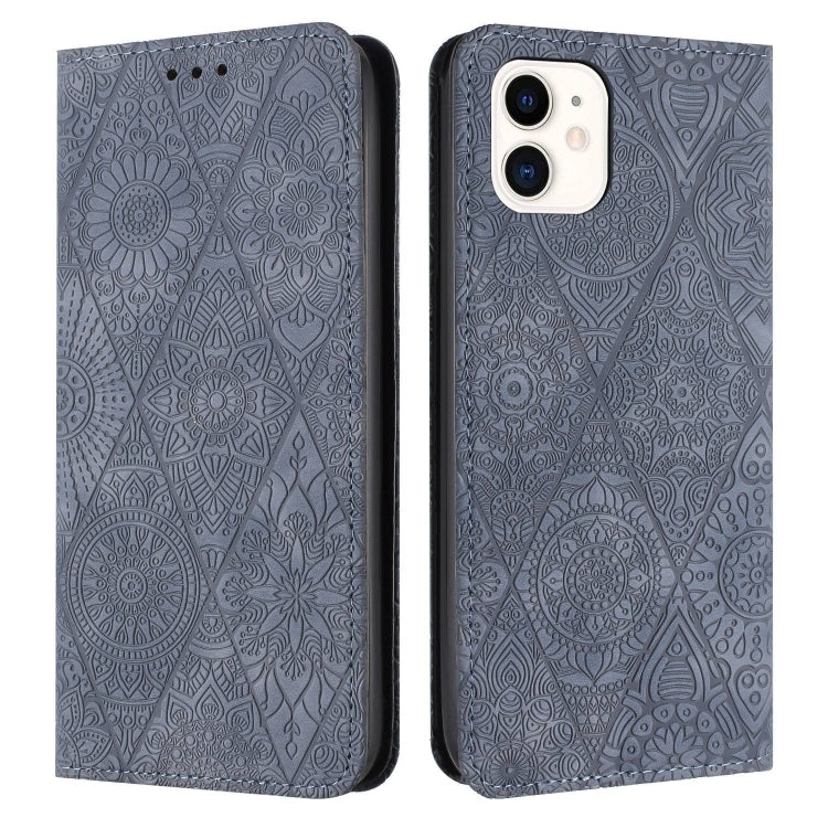 Custodia in pelle goffrata per iPhone 12 Pro Max e 11